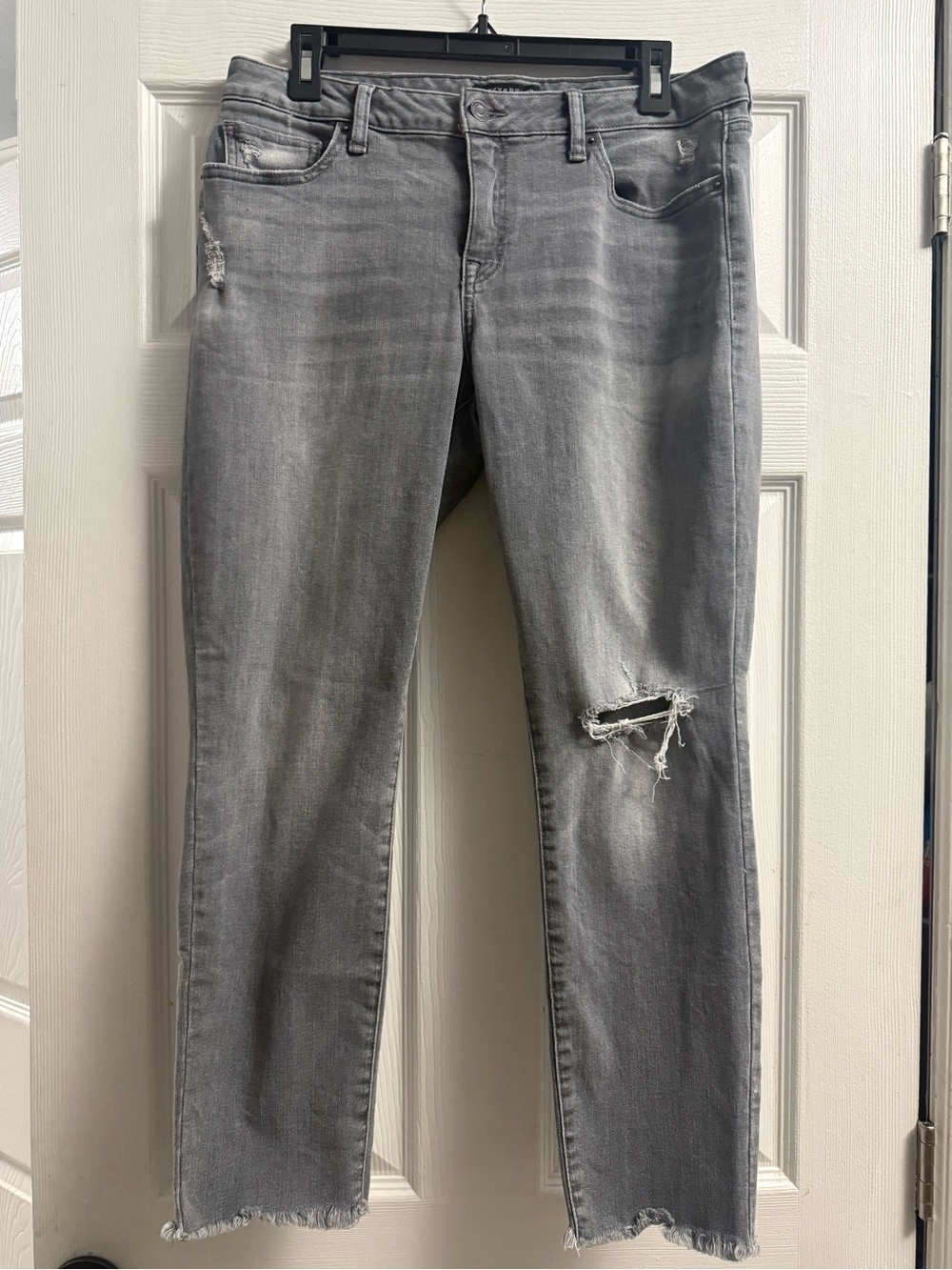 Lucky Brand Gray Low Rise Lolita Skinny Jeans Size 12